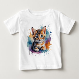 Niedliches Kätzchen Baby T-shirt