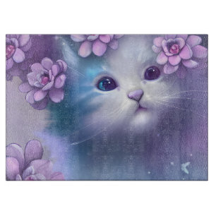 Niedliches Kätzchen Schneidebrett