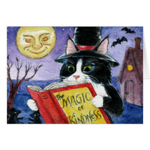 Niedliches Katzen-Halloween-Hexenmäuse