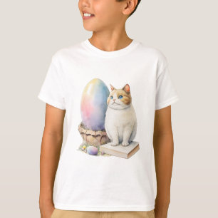 Niedliches Katzen Ostereier Happy Ostertag, Osterk T-Shirt