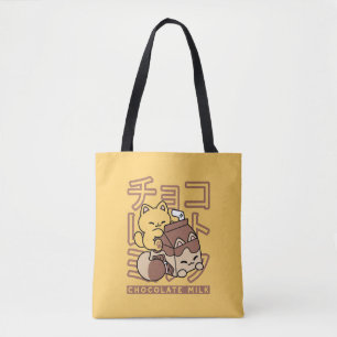 Niedliches Katzen Schokolade Milchkarton Kawaii Ku