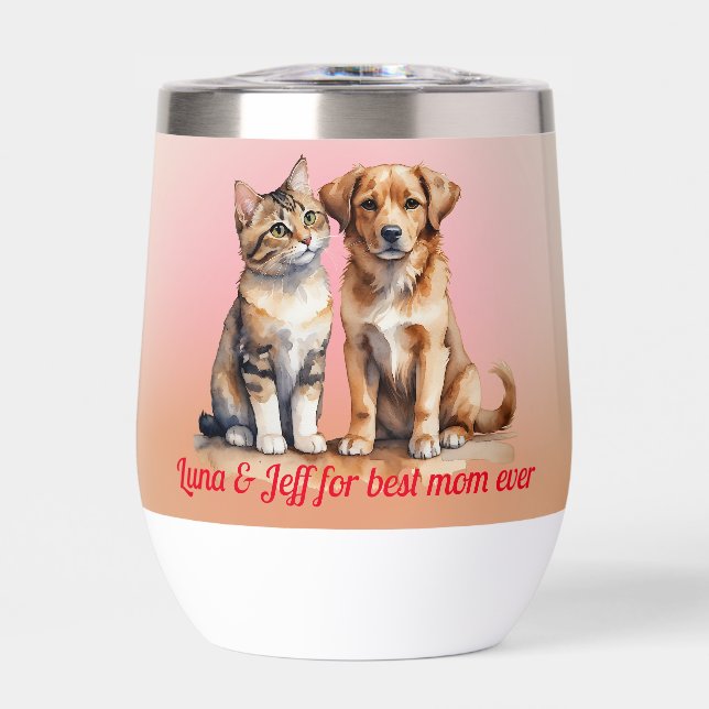 Niedliches Katzen- und Hundefarben (Vorderseite)