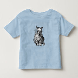 Niedliches Katzenbaby-Shirt Kleinkind T-shirt