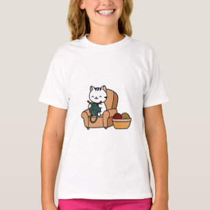 niedliches Katzendesign   Katzen lieben Design T-Shirt