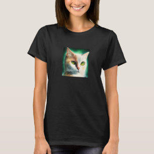 Niedliches Katzengesicht Sweet Kitten Kitty Feline T-Shirt