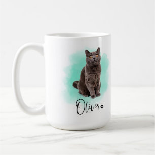 Niedliches Katzenkunst-Mug – Geschenk für Tierlieb Kaffeetasse