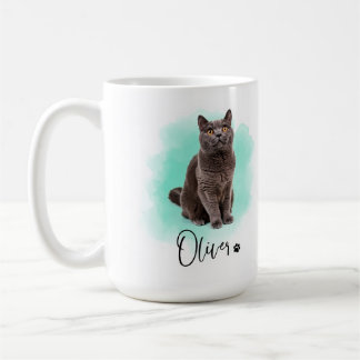 Niedliches Katzenkunst-Mug – Geschenk für Tierlieb Kaffeetasse