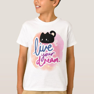 Niedliches Katzenliebhaber-Design T-Shirt 