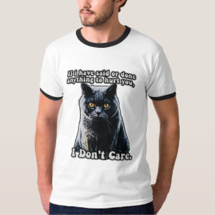 Niedliches Katzenmem für Katzenliebhaber und Katze T-Shirt