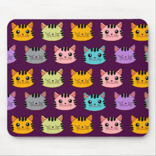 Niedliches Katzenmuster Mousepad