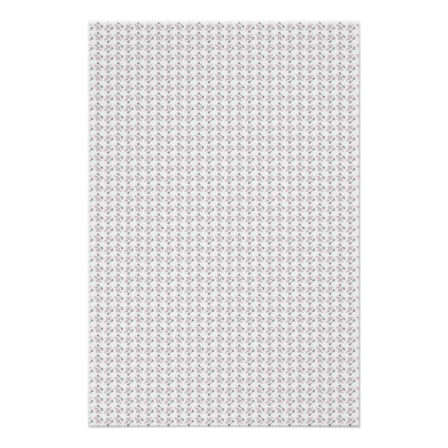 Niedliches Katzenmuster nahtloser Hintergrund Poster (Vorderseite)