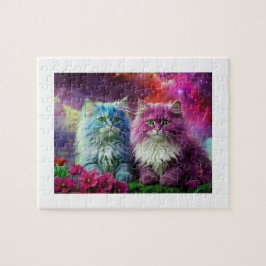 Niedliches Katzenpuzzle Puzzle