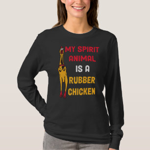 Niedliches Kautschukhähnchen, leicht von Hunden ab T-Shirt