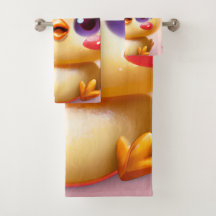 Niedliches Kawaii-Baby-Hühnchen mit Holly