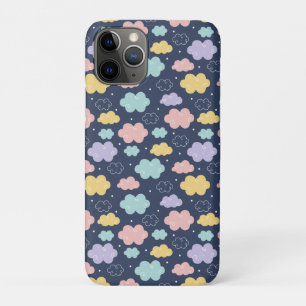 Niedliches Kawaii-Cloud-Muster Case-Mate iPhone Hülle