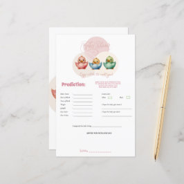 Niedliches Kawaii Egg Birds Pastellfarben Vorhersa