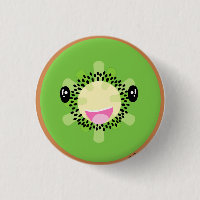 Niedliches Kawaii Kiwi Tropisches Obst Vegane Lebe