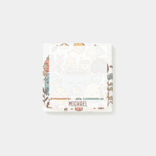 Niedliches Kawaii Tea Party Personalisiert Post-it Klebezettel