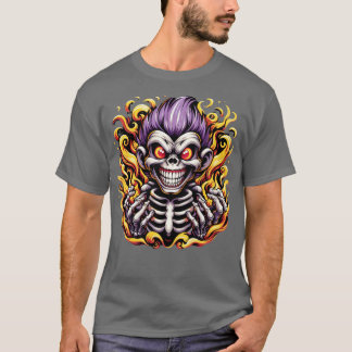 Niedliches keuchiges Maul-Halloween-Design für Kin T-Shirt