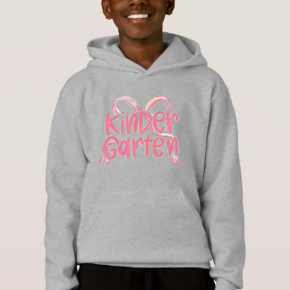 Niedliches Kindergartendesign mit Ribbon Hoodie