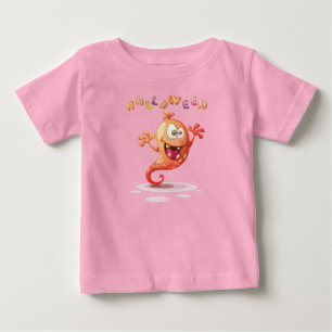 Niedliches kinderleichtiges Halloween-Monster Baby T-shirt