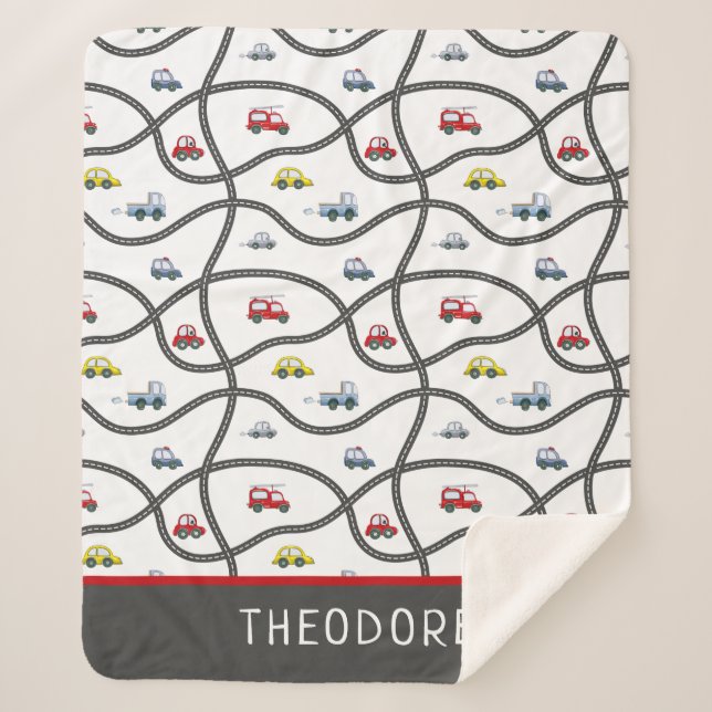 Niedliches Kinderwagen Sherpadecke (Vorderseite)