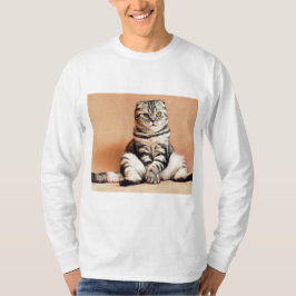 Niedliches Kitten ausgespült T-Shirt