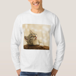 Niedliches Kitten mit ausgestreckter Pfote T-Shirt