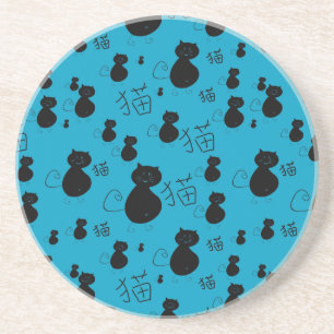 Niedliches Kittymuster Untersetzer