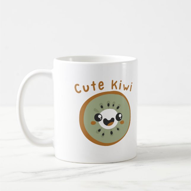 Niedliches Kiwi Kaffeetasse (Links)
