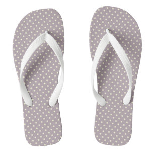 Niedliches klassisches Polka-Design Flip Flops