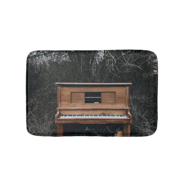 Niedliches Klavier Badematte (Vorderseite)