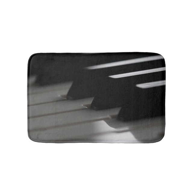 Niedliches Klavier Badematte (Vorderseite)