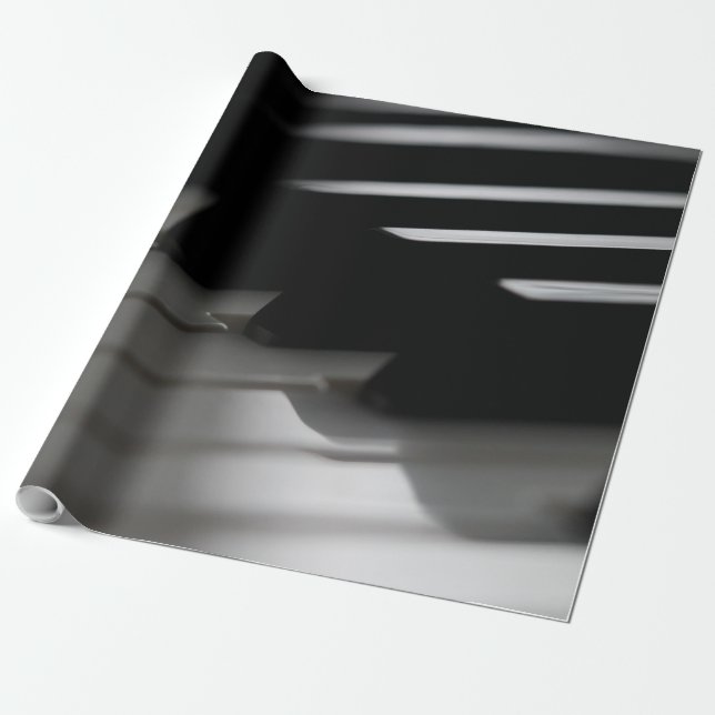 Niedliches Klavier Geschenkpapier (Ungerollt)