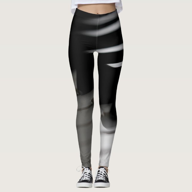 Niedliches Klavier Leggings (Vorderseite)