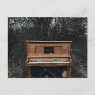Niedliches Klavier Postkarte