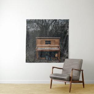 Niedliches Klavier Wandteppich
