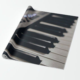 Niedliches Klavierdesign Geschenkpapier