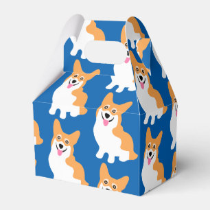 Niedliches kleines Corgi-Muster Geschenkschachtel