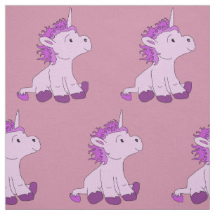 Niedliches Kleines Einhorn mit rosa Violetmist Stoff