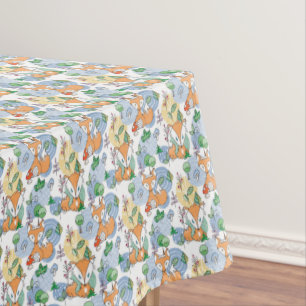 Niedliches kleines Fox-Muster Tischdecke