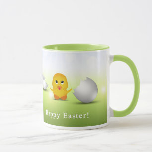 Niedliches kleines glückliches Osterbaby Tasse