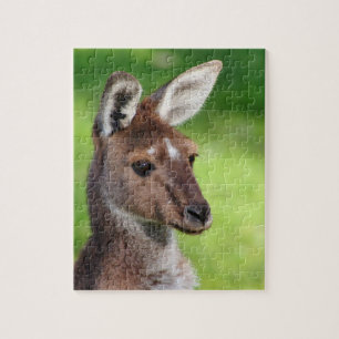 Niedliches kleines Känguru Puzzle