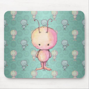 Niedliches kleines Monster Mousepad