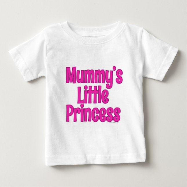 Niedliches kleines Princess Baby Slogan Design Baby T-shirt (Vorderseite)