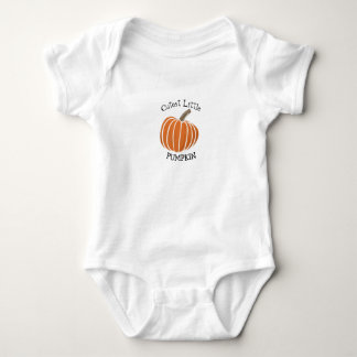 Niedliches kleines Pumpkin-Baby-Shirt Baby Strampler