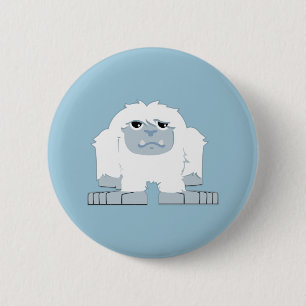 Niedliches kleines Yeti Button