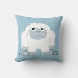 Niedliches kleines Yeti Kissen