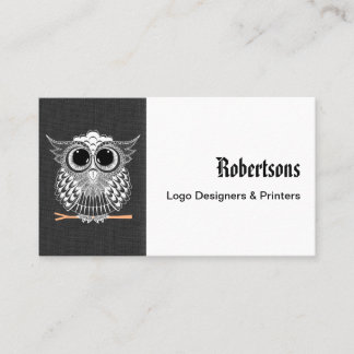 Niedliches kluges visitenkarte