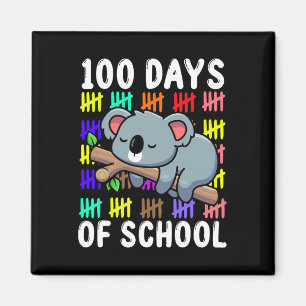 Niedliches Koala Australia Tiergeschenk 100 Tage Magnet